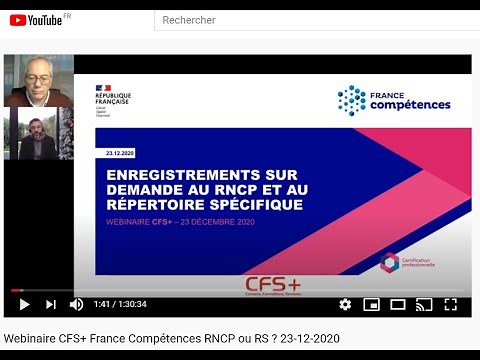 RNCP et Répertoire spécifique : fondamentaux d'un enregistrement de certification professionnelle.