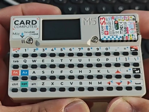 esp32s3开发板M5 CARD COMPUTER 下载程序的方法和无法识别下载不了解决办法