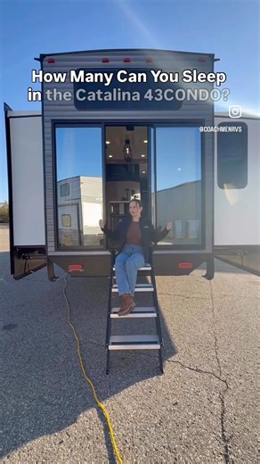 Spoiler Alert it’s more than you think…💤💤 Go check out the new sleep count on our website! Link in Bio! #coachmenrv #leadertothegreatoutdoors #rvlife #haveyouevertriedthisone #catalinarv | Coachmen Recreational Vehicles