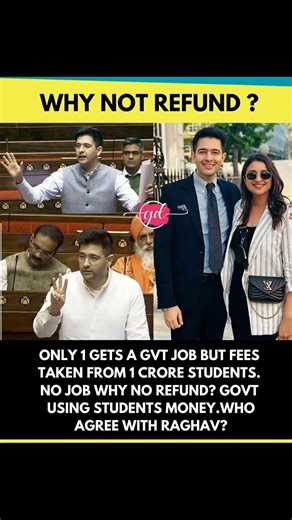 WHY NOT REFUND | Raghav ask #politicalnews #news