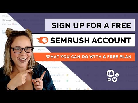 How to Use Semrush for Free (Sign Up for a FREE Plan & Start Improving Your SEO)