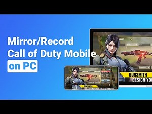 How to Mirror/Record Mobile Games on PC | Call of Duty Game Screen Sharing