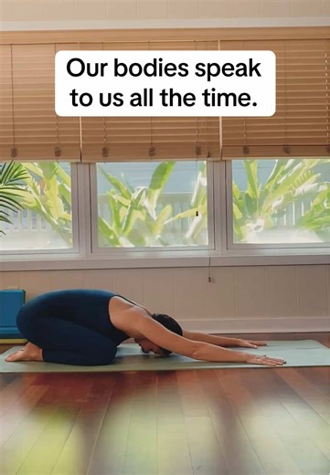 Our bodies speak to us all the time through the language of sensation. Learning how to build more interoceptive awareness supports self-regulation. ❤️ #traumahealing #somatichealing #selfregulation