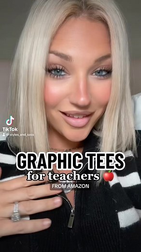 Graphic tees for teachers from amazon! How dang cute are all of these?! Obsessed!! Teacher style is so fun and I love seeing what teachers outfits are! So here are some fun teacher graphic tees! 🛍️COMMENT “teachertee” for the 🔗 to shop!!! #teachersofinstagram #teacherstyle #teacherfashion #teacherfashionista #teacheroutfit #teacheroutfits #teachertee #teachertees | Kirstin Morabito