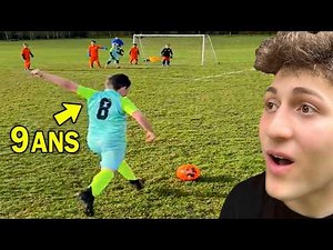 This 9-Year-Old Has Incredible Football Accuracy! (Mini Ronaldo Is a Future Pro)