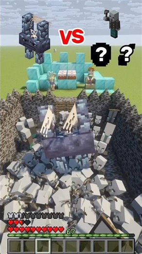 STRADDLER vs IMPOSSIBLE CHALLENGES😱 #minecraft #minecraftchallenge #shorts