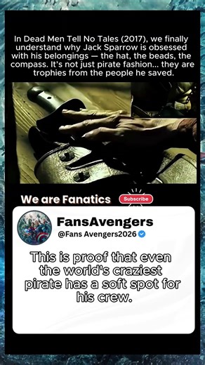 The HEARTBREAKING secret behind Jack Sparrow’s outfit 🏴‍☠️⚓