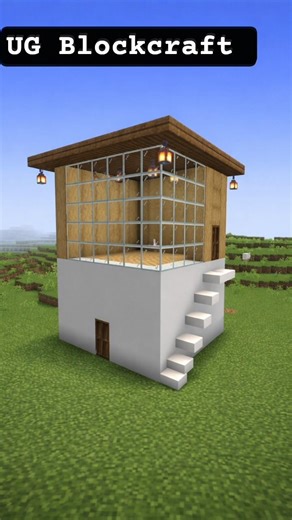 Minecraft Easy building House 🏡 #shorts