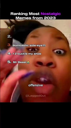 Ranking Most Nostalgic Memes from 2023😭