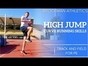 High Jump Curve Running Skills