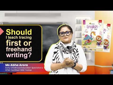 Should I teach tracing first or freehand writing? | Pre Primary | S Chand School Education