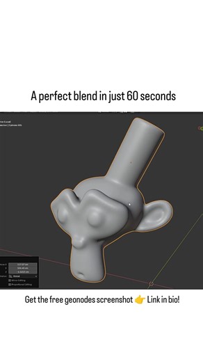 Insane Blender Geometry Nodes Setup! 🤯 (Free Screenshot)