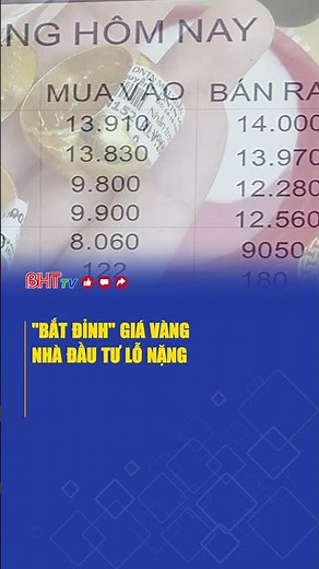 "Bắt đỉnh" giá vàng, nhà đầu tư lỗ nặng