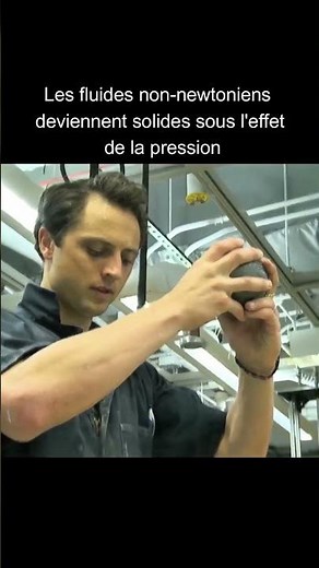 Les fluides non-newtoniens #shorts #science