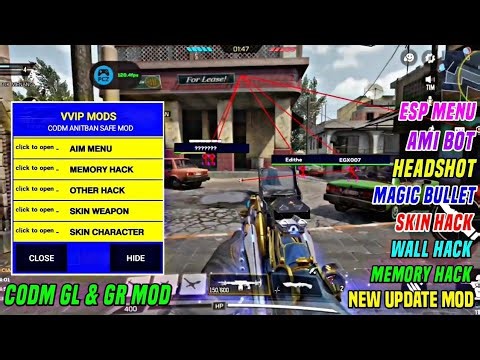 CODM GLOBAL & GARENA APK MOD MENU CODM❗AIMBOT WALLHACK ESP HACK❗CODM IOS & ANDROID SAFE CHEAT 2026