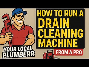 How To Use A Drain Cleaning Machine & Drain Snake