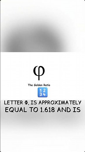 The Golden Ratio Explained