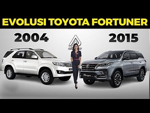 The 15-Year Evolution of the Toyota Fortuner Over Time