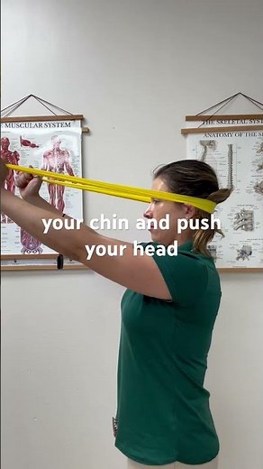 Band resisted cervical retraction