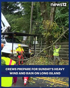 209K views · 813 reactions | STORM WATCH: PSEG Long Island and local crews are preparing for Sunday’s storm. Officials are asking residents to take the proper precautions before the heavy wind and rain arrives. https://bit.ly/4obhoQL | News 12 Long Island | Facebook