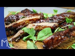 Pork ribs with barbecue sauce, Jamie Oliver style
