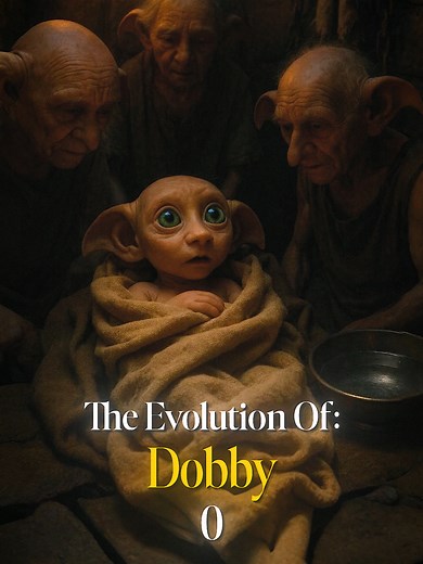 La evolución de Dobby el elfo en Harry Potter