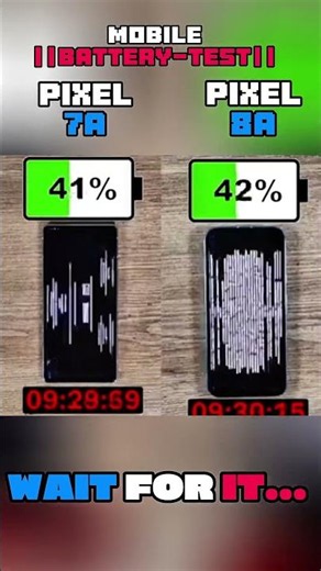 💀🔋 PIXEL 7A vs PIXEL 8A BATTERY TEST!! ⚡📱