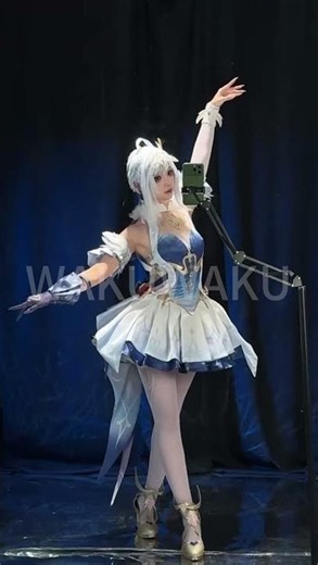 Odette Cosplay Costume Game Genshin Impact WakuWaku Women Dress #cosplay#genshinimpactcosplay