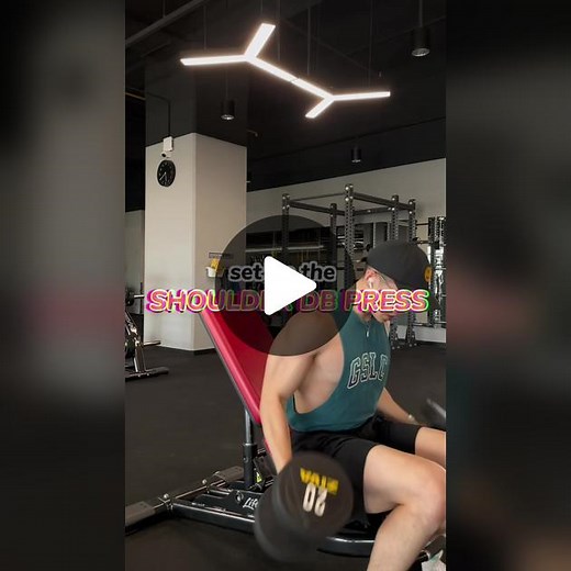 Save this video if youre not sure how to perform a DB SHOULDER PRESS #fittok #foryoupage #foryoupagemalaysia #personaltrainer #fitness #workouttips #bestexercise #beginnerworkout #beginnerexercises