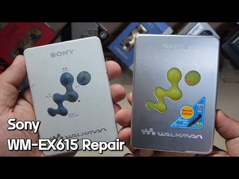 Sony WM-EX615 Repair Cassette Player Walkman
