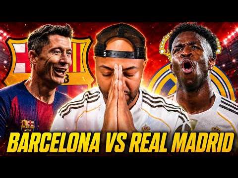 BARCELONA vs REAL MADRID WATCH ALONG | Full Match Reaction