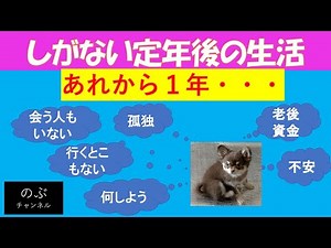 しがない定年後の生活-『あれから１年』-＃定年退職＃定年後＃定年後の生活＃リタイア後の生活