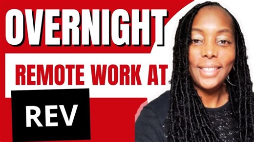 Overnight Work from Home Jobs at Rev What You Need to Know Before Applying | Thressa Sweat