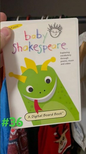 Baby Shakespeare (1999) - My DVD Library #dvd #babyeinstein #likeandsubscribe