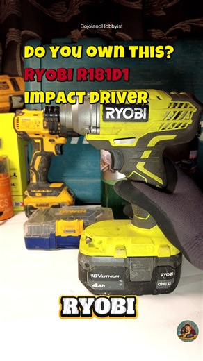 RYOBI R181D1 Impact Driver Review – Powerful & Compact DIY Tool #impactdriver #powertools #shorts