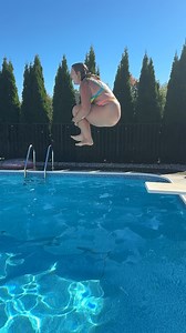 Giant CANNONBALL into the Cold Swimming Pool with GIANT SPLASH | Underwater Tori