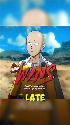 What happens if Saitama is defeated? #onepunchmanaheronobodyknows