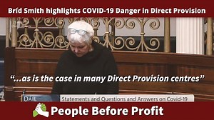About 7,000 people are living in #DirectProvision in Ireland, many of them 3 and 4 to a room. Not only does Direct Provision offer a miserable and frustating life at the best of times, but some of these people are health workers. How can they observe safe practices? Is this the next disaster waiting to happen? | Bríd Smith