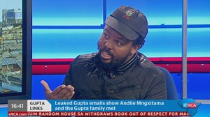 23K views · 145 reactions | Andile Mngxitama speaking to @ShahanR about allegations that he received money from a #Gupta associate. Courtesy #DStv403 | eNCAnews | Facebook