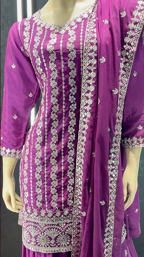 💜💜💜💦Sharara Latest Sharara Suit Designs 2026 | Party Wear & Wedding Collection 👗 | Stylish Sharara🟣🟣