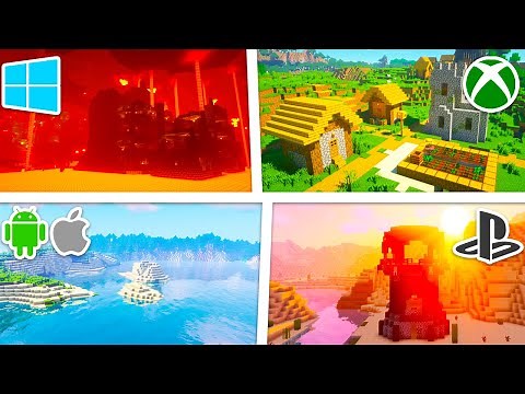 🔥 TOP 10 MELHORES SHADERS PARA MINECRAFT (Bedrock & Java)