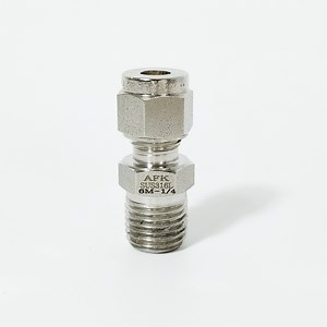 [Hot Item] Straight Through NPT Male Connector Stainless Steel Fitting