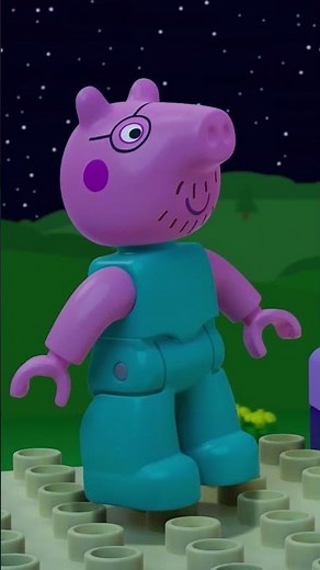 Sleepover Party #PeppaPig #Shorts #LEGODUPLO