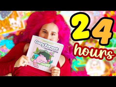 24 HOUR Coloring Book Challenge: TRASH or MASTERPIECE?