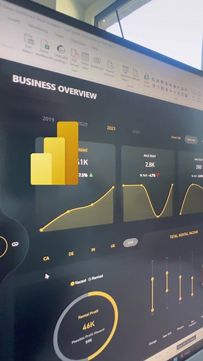 Power BI Dark Theme Report Transformation Example