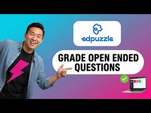 How to GRADE OPEN ENDED QUESTIONS in Edpuzzle (Step by Step)