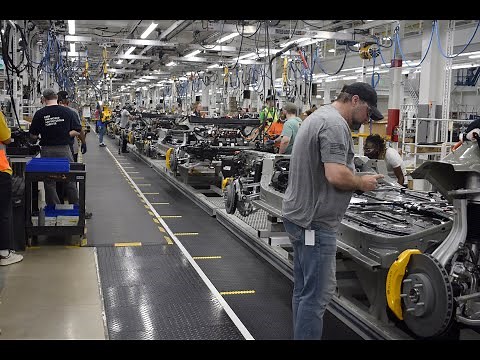 Rivian electric vehicle plant tour - Normal, Illinois