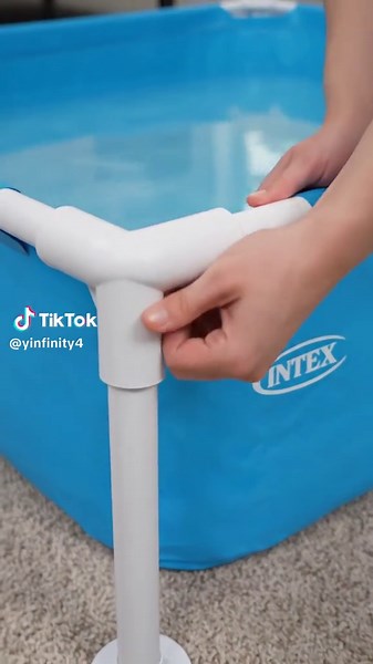 Make a splash this summer with the perfect starter pool for your little ones! ☀️ This Intex 4ft x 12in Mini Frame Kiddie Pool is designed for ages 3 and up, offering endless backyard fun. Easy to set up and just the right size for beginner swimmers. Get ready for smiles and cool memories. Tap to shop and bring the fun home! #kiddiepool #tiktokshopcreatorpicks #minipool #greenish #AIGC #Moras