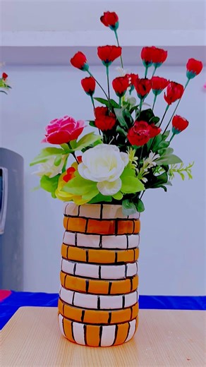 Flower pot painting idea #diy #ytshorts #art #craft