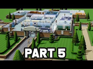 Two Point Hospital Gameplay Walkthrough Part 5 - HOSPITAL STARS & NEW RECEPTION